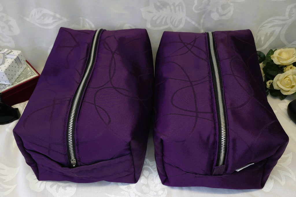 Cosmetic and toiletry bags