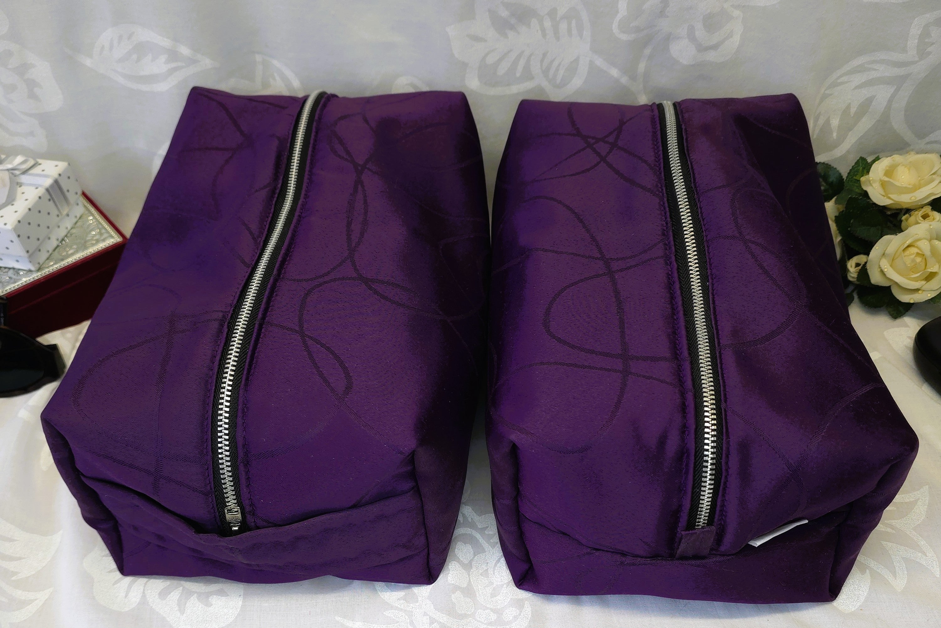 Cosmetic and toiletry bags