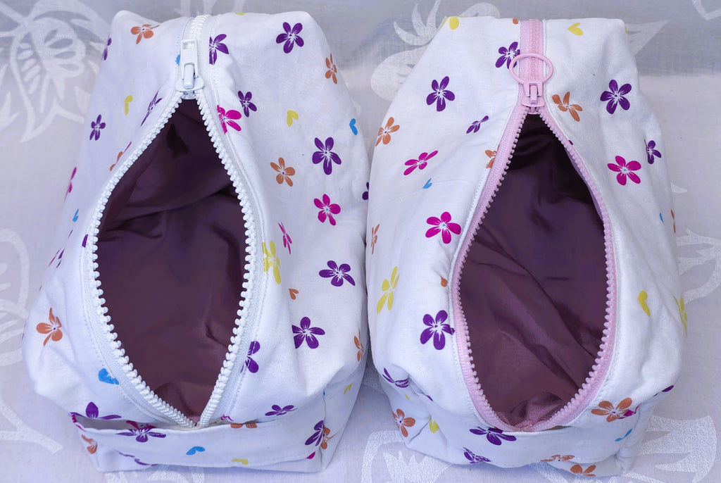Cosmetic and toiletry bags