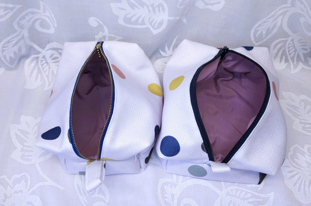 Cosmetic and toiletry bags