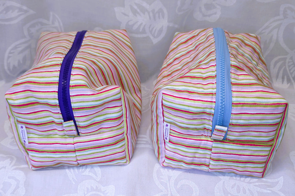 Cosmetic and toiletry bags