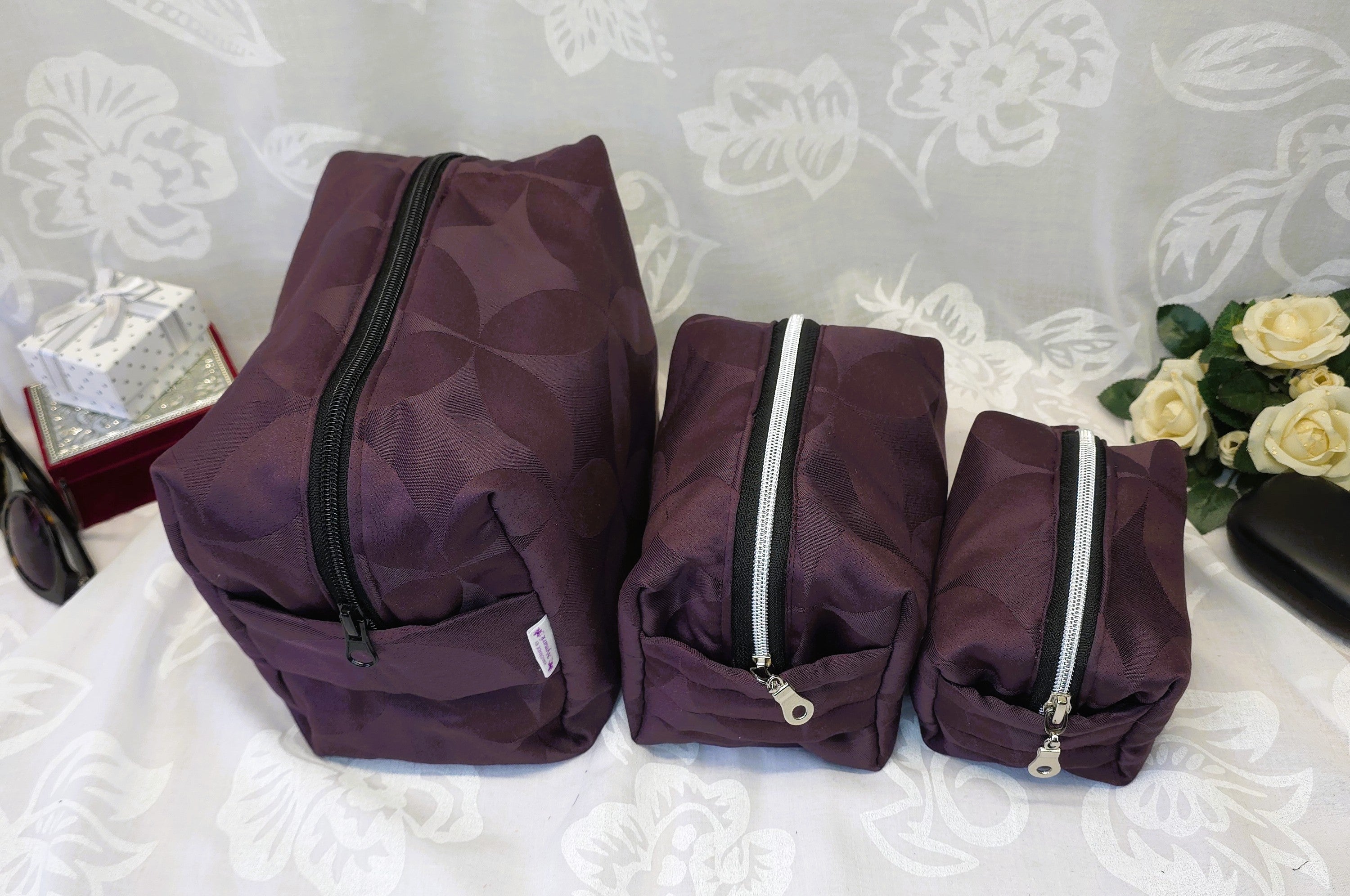 Cosmetic and toiletry bags