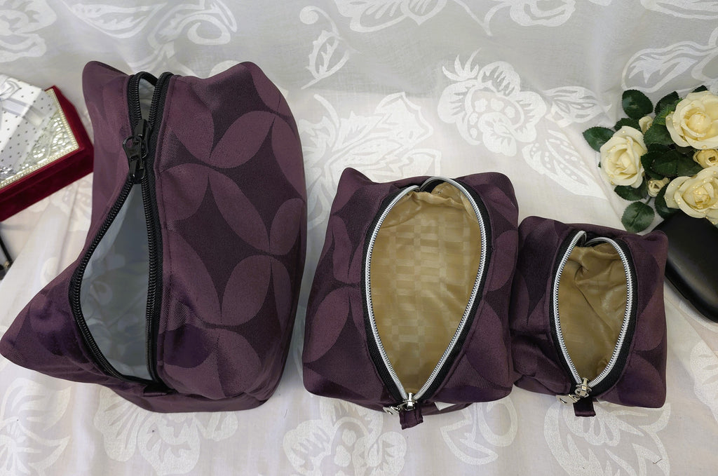 Cosmetic and toiletry bags
