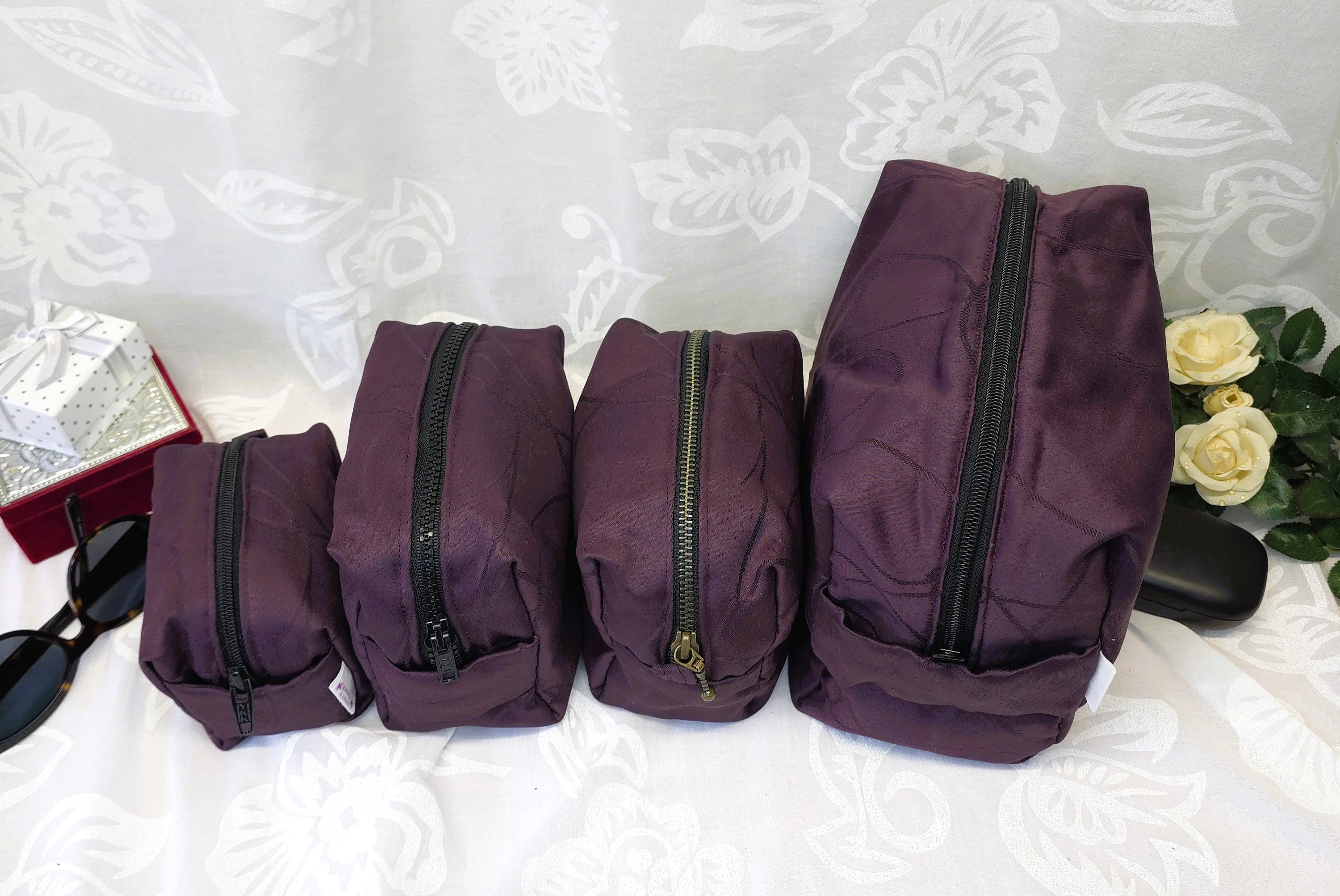 Cosmetic and toiletry bags