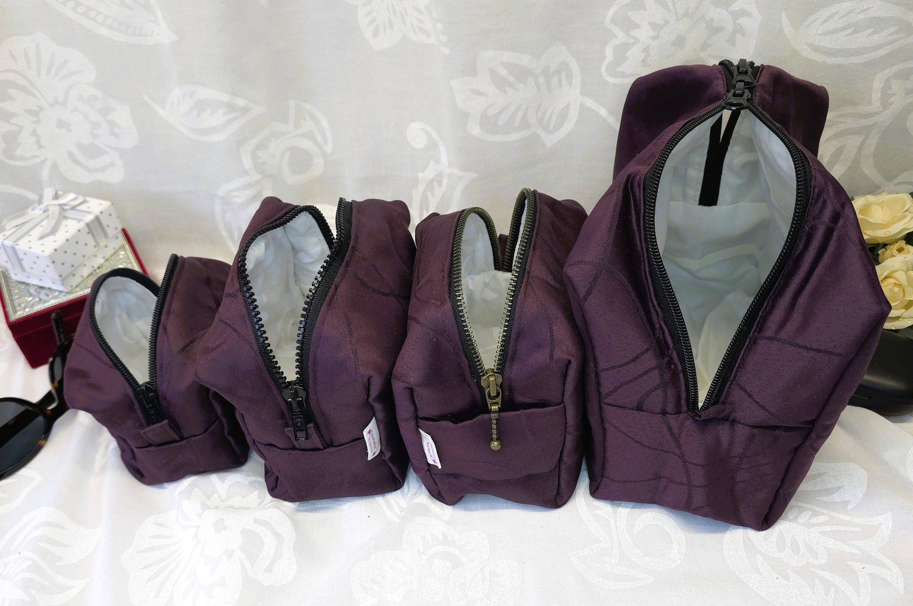 Cosmetic and toiletry bags