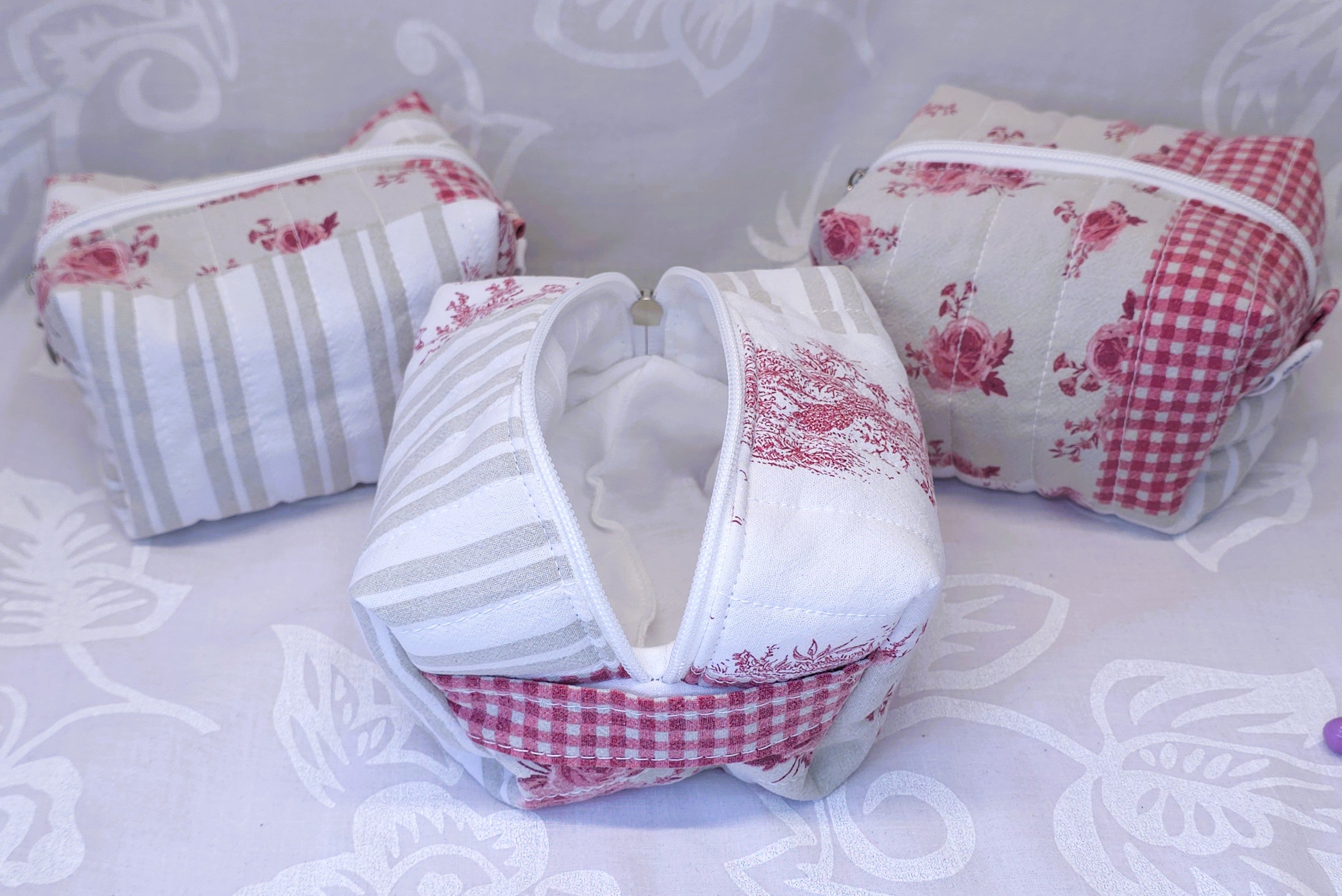 Cosmetic and toiletry bags